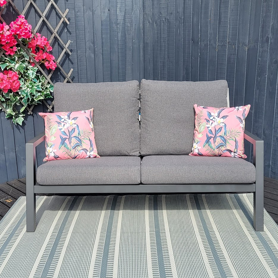 Triton Outdoor 2 Seat Sofa with All Weather Cushions | Vila - NTC Homes, Inc.
