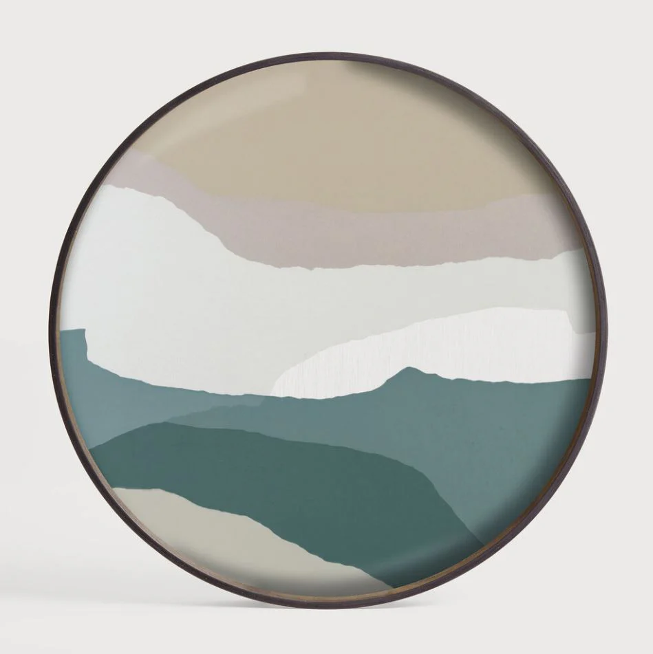 Wabi Sabi Glass Tray - NTC Homes, Inc.
