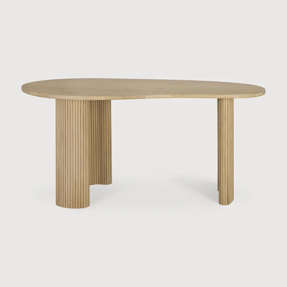 Boomerang Desk Oak - NTC Homes, Inc.
