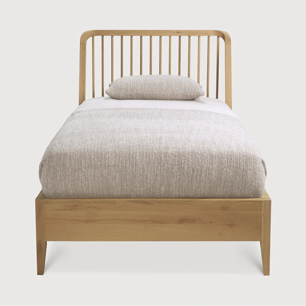 Spindle Bed Single - Oak - NTC Homes, Inc.
