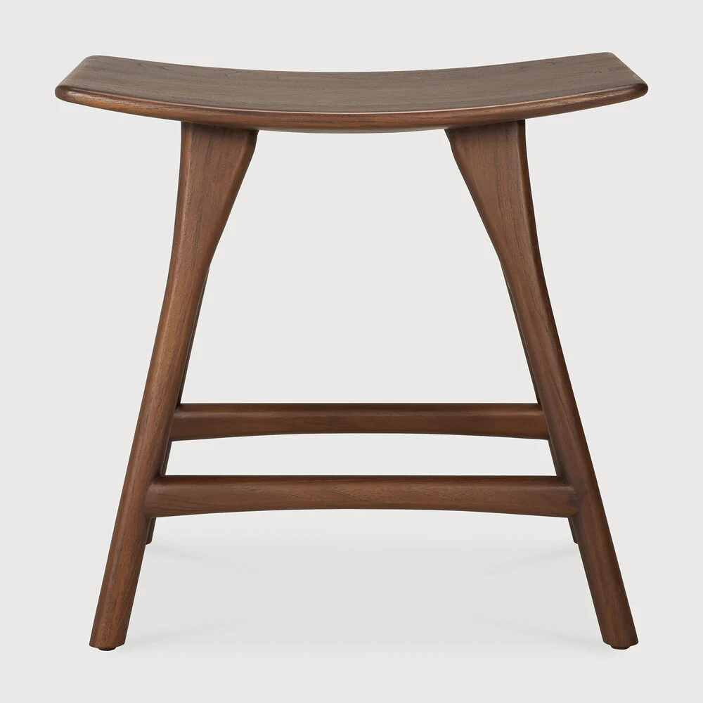 Osso Stool - Teak Brown - NTC Homes, Inc.