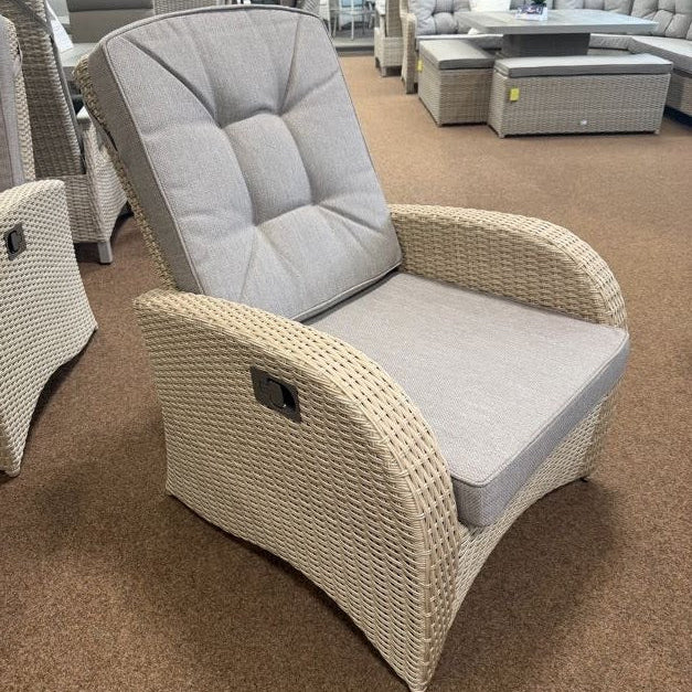 Bowness Reclining Outdoor Chair in Natural | Vila - NTC Homes, Inc.