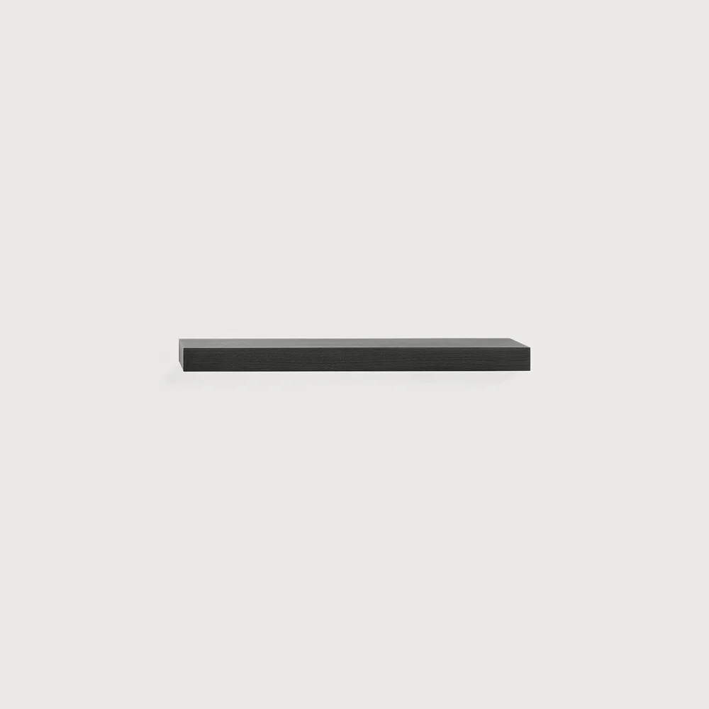 Wall Shelf - Oak Black - NTC Homes, Inc.