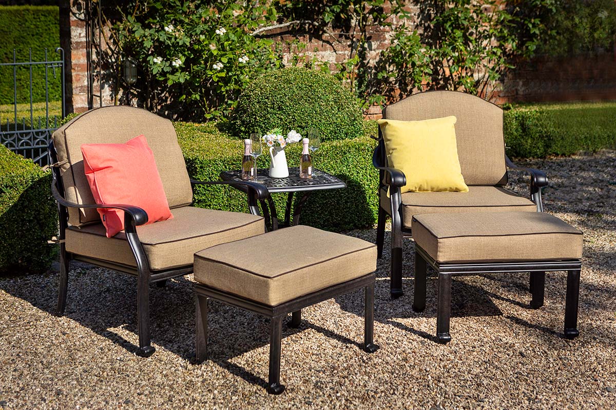 Companion Set in Cast Aluminium - Amalfi By Hartman - NTC Homes, Inc.