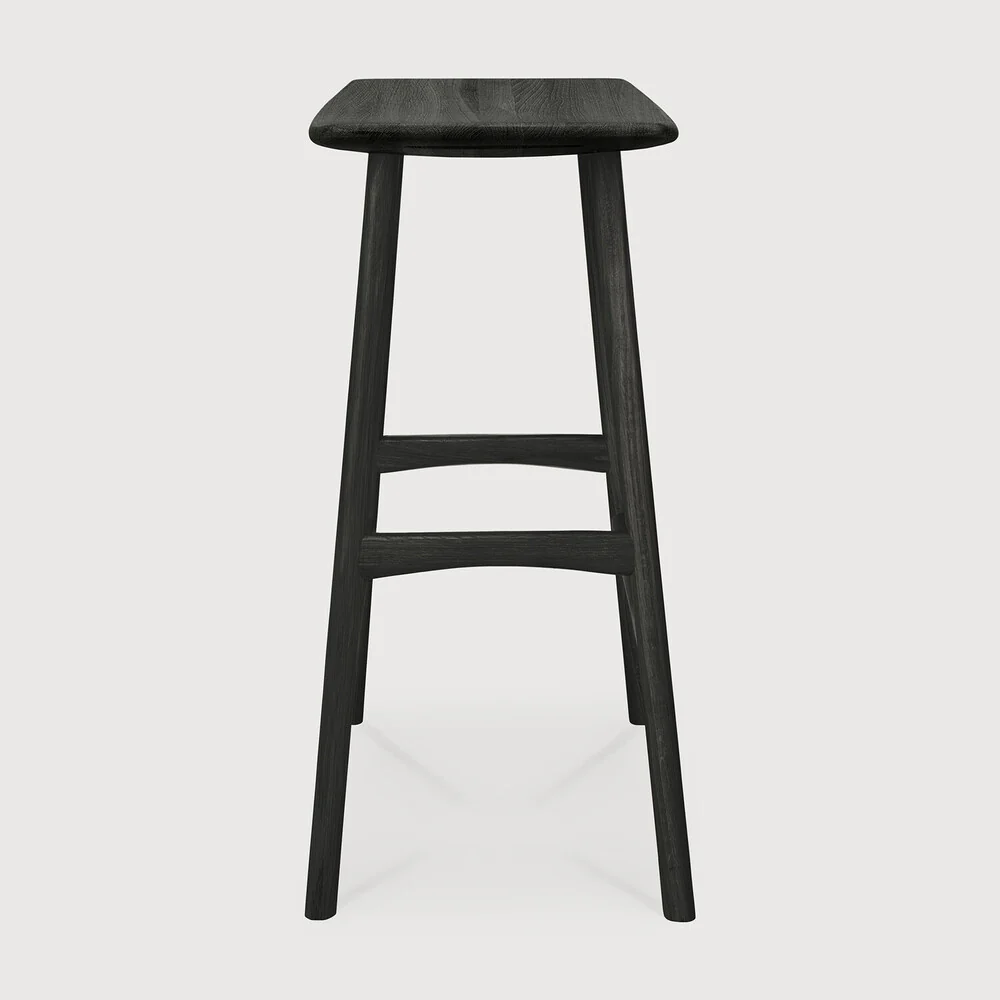 Osso Counter Stool - Oak Black - NTC Homes, Inc.