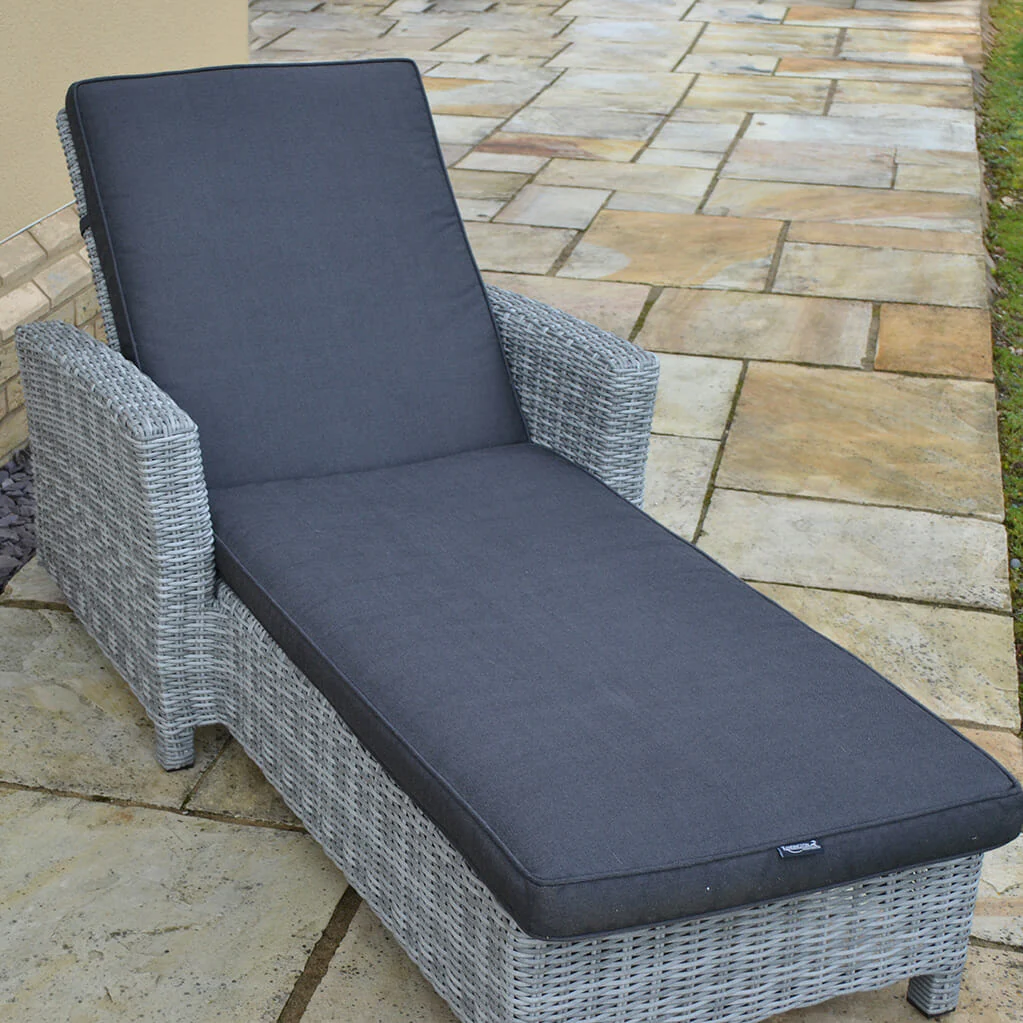 Outdoor Sun Lounger - Club Grey By Harbo - NTC Homes, Inc.