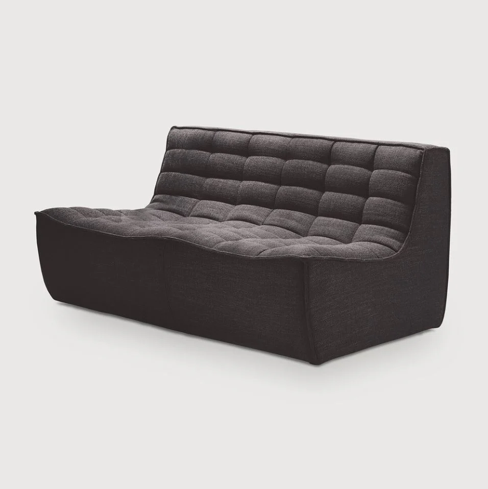 N701 Sofa 2 Seater - Dark Grey - NTC Homes, Inc.