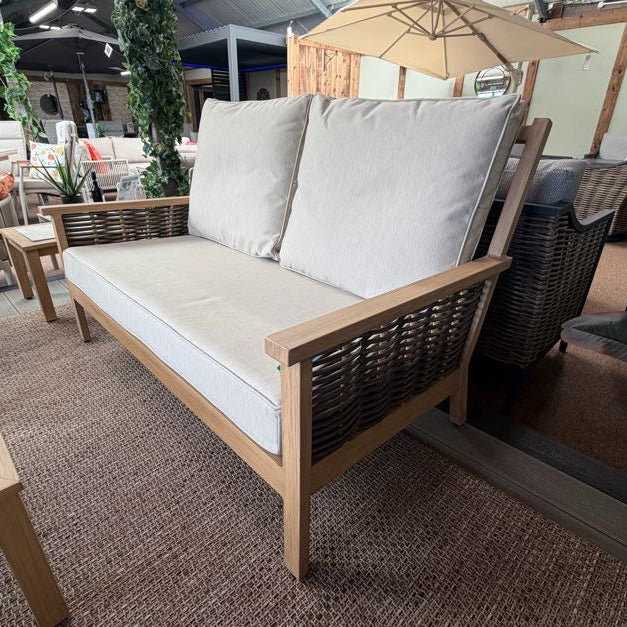 Salcey Woven Outdoor Sofa - Saunton Natural | Daro - NTC Homes, Inc.
