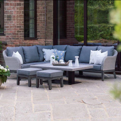 Coniston Corner Lounge Set in Grey | Vila - NTC Homes, Inc.
