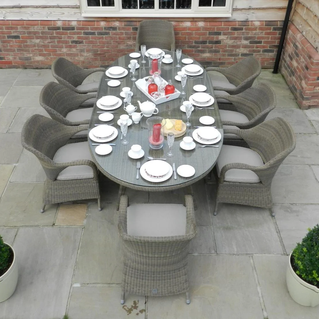 Astoria Outdoor Table 270cm by 4 Seasons Outdoor - NTC Homes, Inc.