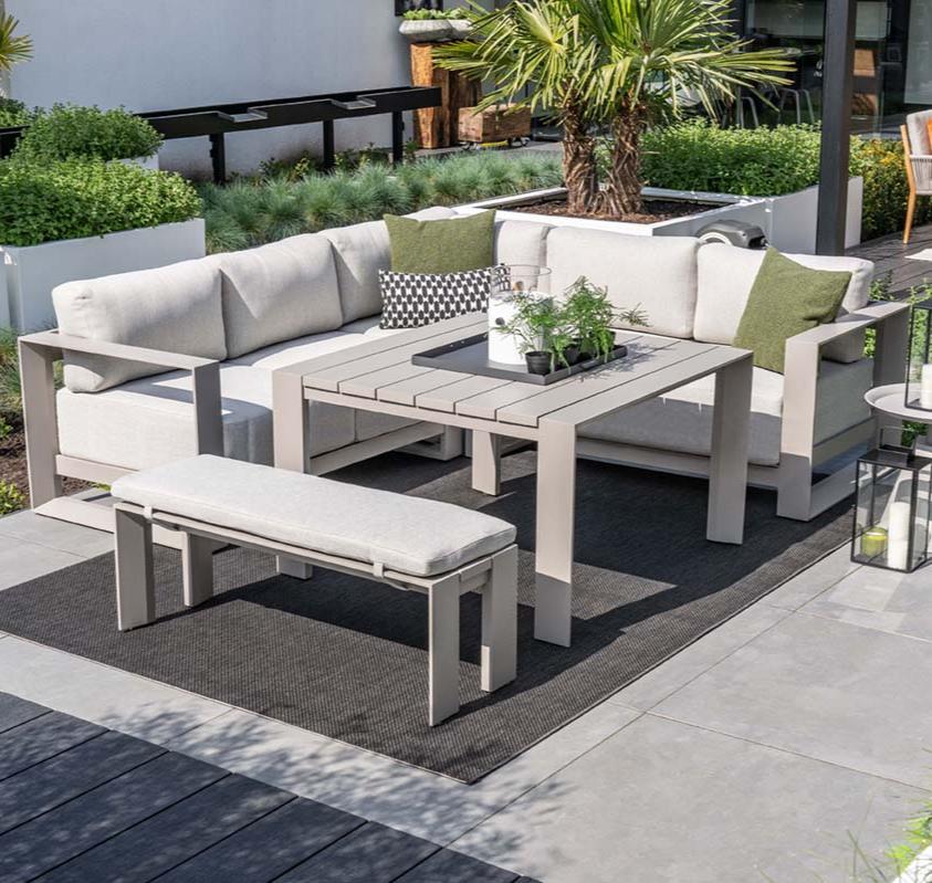 Levanto Corner Outdoor Dining Set | Garden Impressions - NTC Homes, Inc.