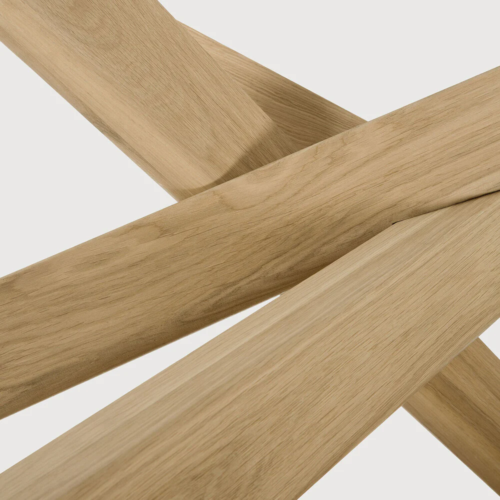 Oak Mikado Round Coffee Table - NTC Homes, Inc.