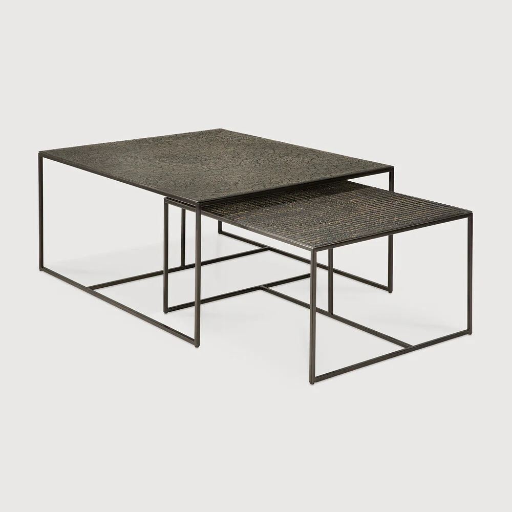 Pentagon Nesting Coffee Table Set - NTC Homes, Inc.