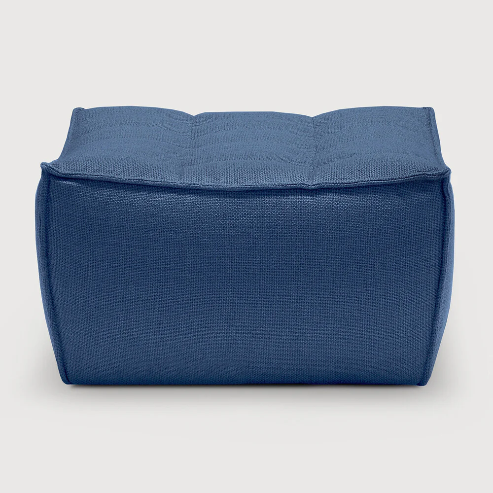 N701 Footstool - Blue - NTC Homes, Inc.