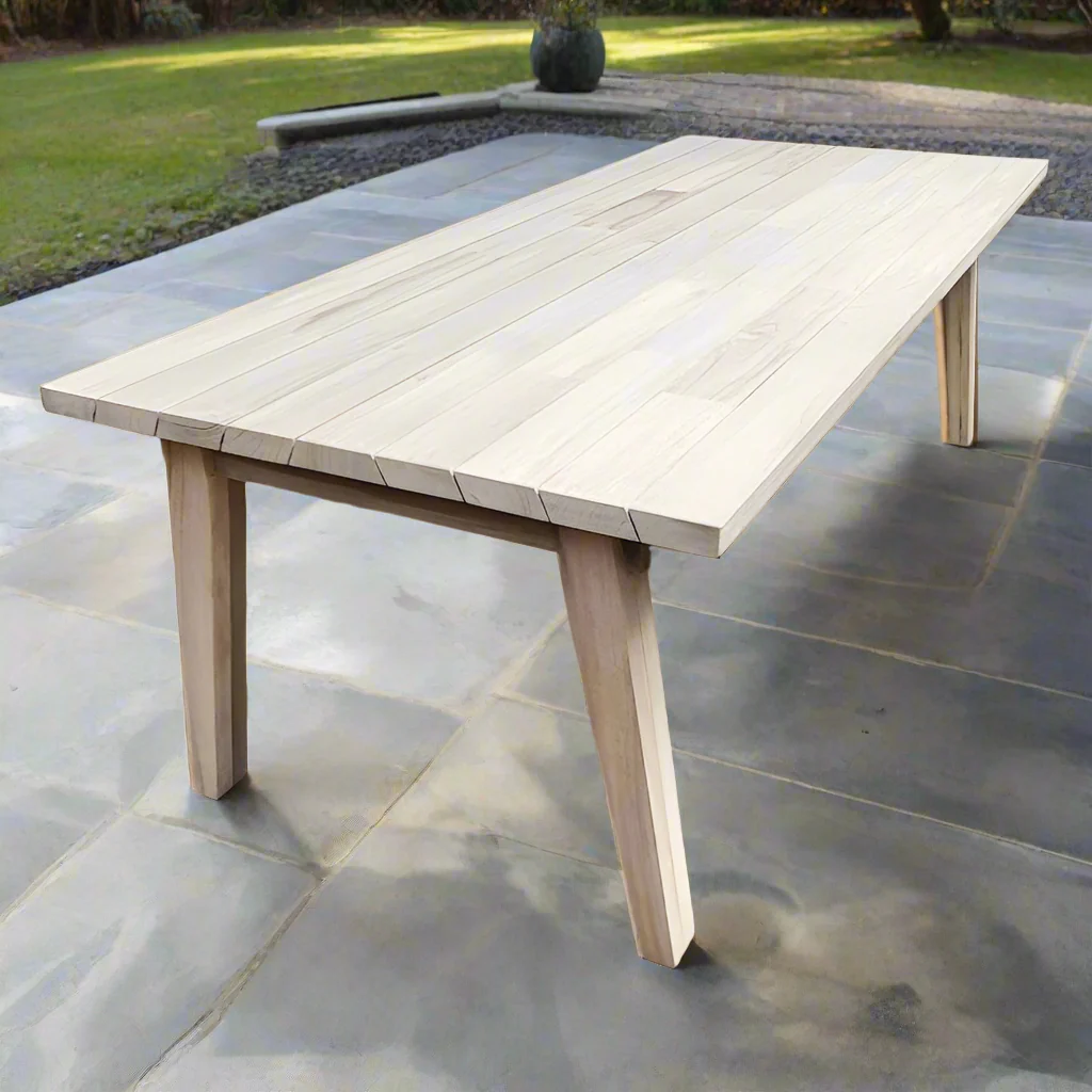 Derby Teak Outdoor Dining Table by 4 Seasons Outdoor - NTC Homes, Inc.