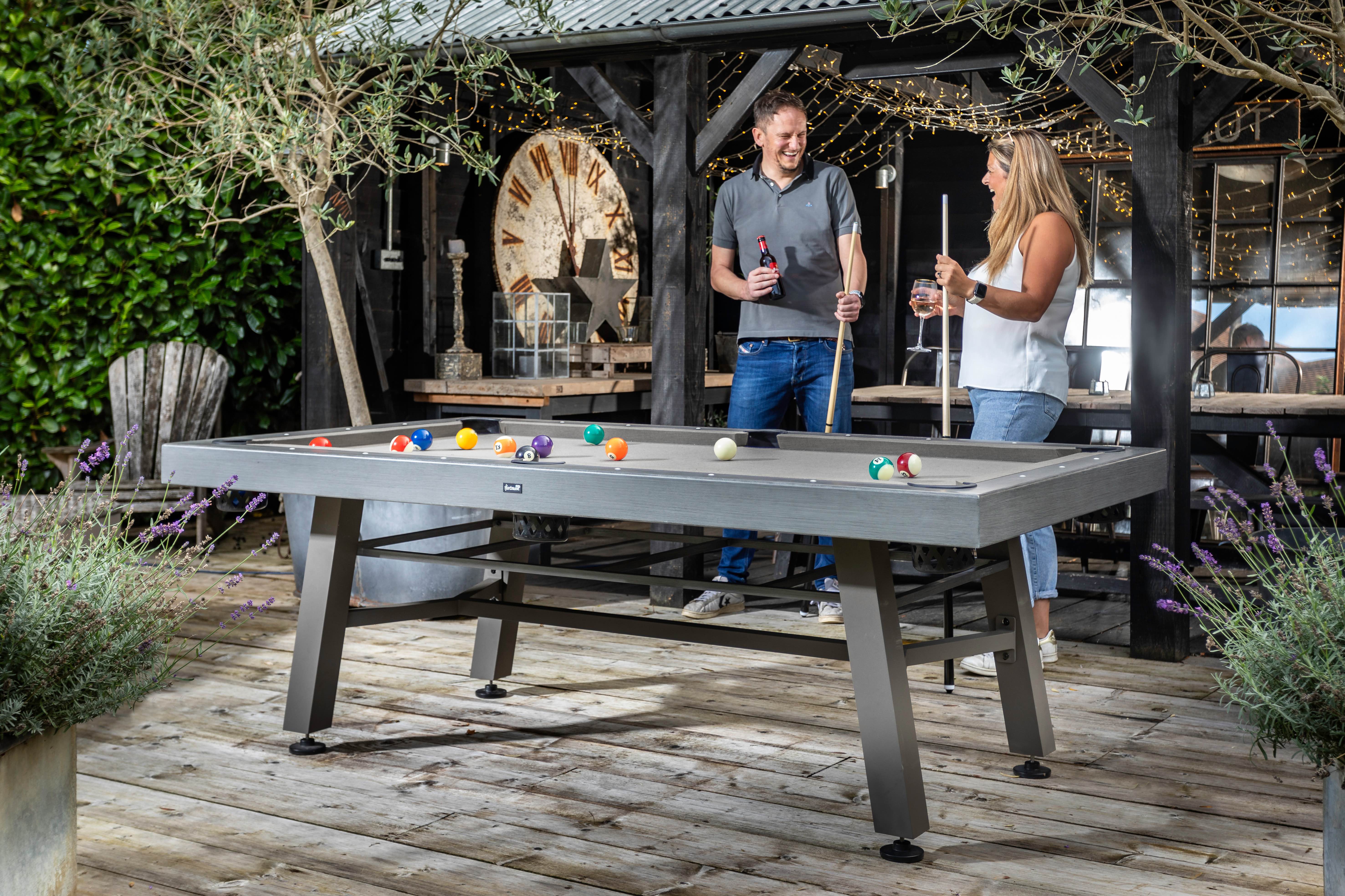 Crucible Outdoor Dining and Gaming Set - New 2026 Model | Hartman - NTC Homes, Inc.