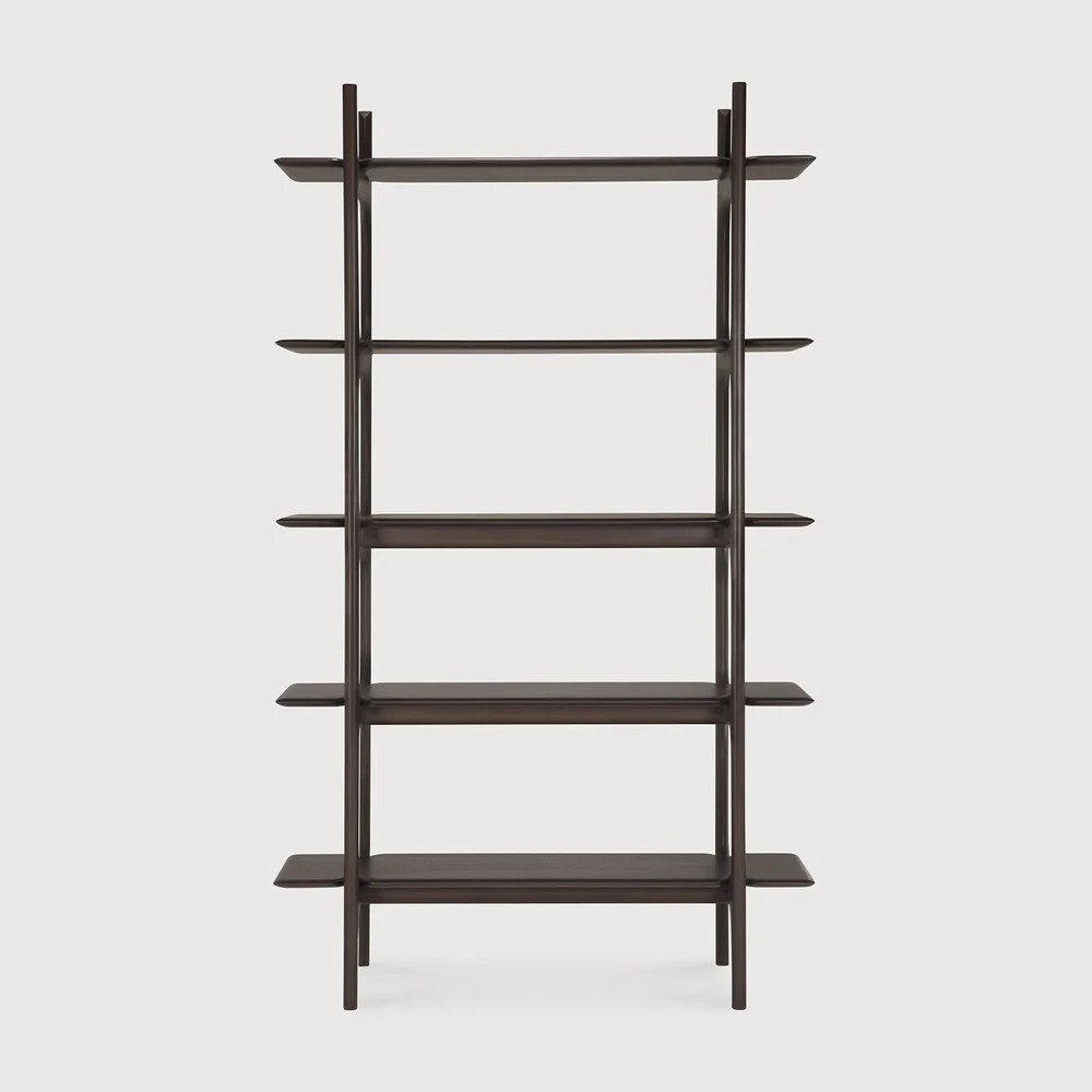 PI Rack - Mahogany Dark Brown - NTC Homes, Inc.