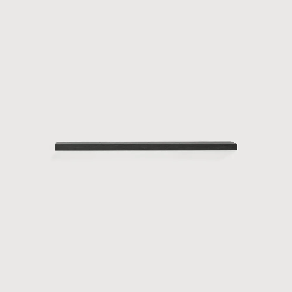 Wall Shelf - Oak Black - NTC Homes, Inc.