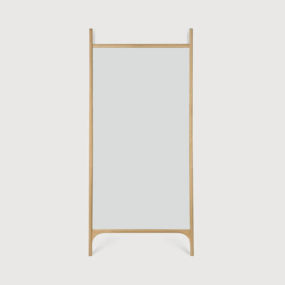 PI Floor Mirror Oak - NTC Homes, Inc.
