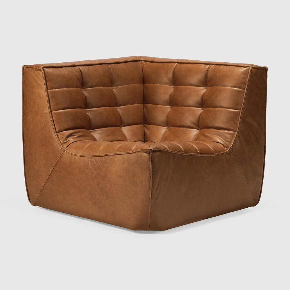 N701 Sofa Corner - Old Saddle - NTC Homes, Inc.